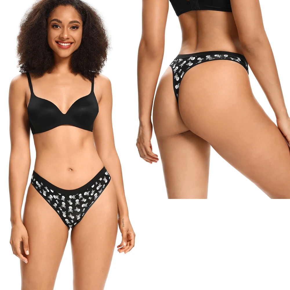 Women Lingerie 10pcs Set Sexy Thong Panties Soft Briefs High Waist Bikini Modal