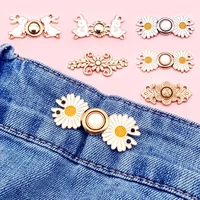 Jeans Waist Buckle Waist Closing Artifact Invisible Snap Button Removable Tightening Waistband Button Clothing Pant Adjust Tool 1