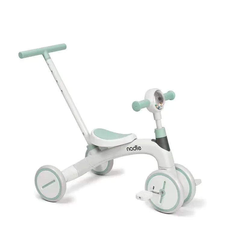 Walking Baby Artifact Multi-functional portable children's tricycle Bicycle Toy car suitable for babies aged 1-6