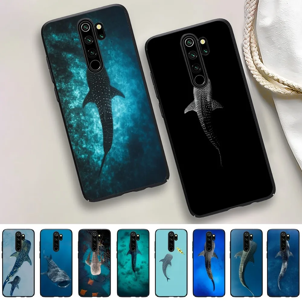 

Ocean Whale Shark Phone Case For Redmi 5 6 7 8 9 10 plus pro 6 7 8 9 A GO K20 K30 K40 pro plus F3 Fundas