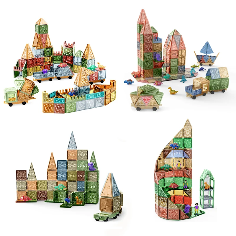 Magnetic Building Blocks for Kids STEM Learning