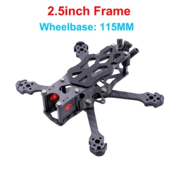 Advanced 2 - Inch FPV Racing Drone Frame Kit with Brushless Motor Support (2.5inch)