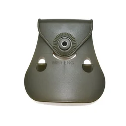 Enhanced Tactical Holster Belt Loop Platform with Rotatable Waist Clips and Mag Case Paddle Adapter Accessories (Green)