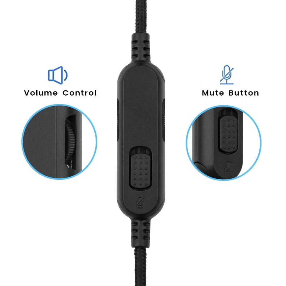 Câble De Remplacement Pour Casque Gaming 150 - Longueur 120 Cm, Connecteur 3,5 Mm, Gaine PVC Robuste