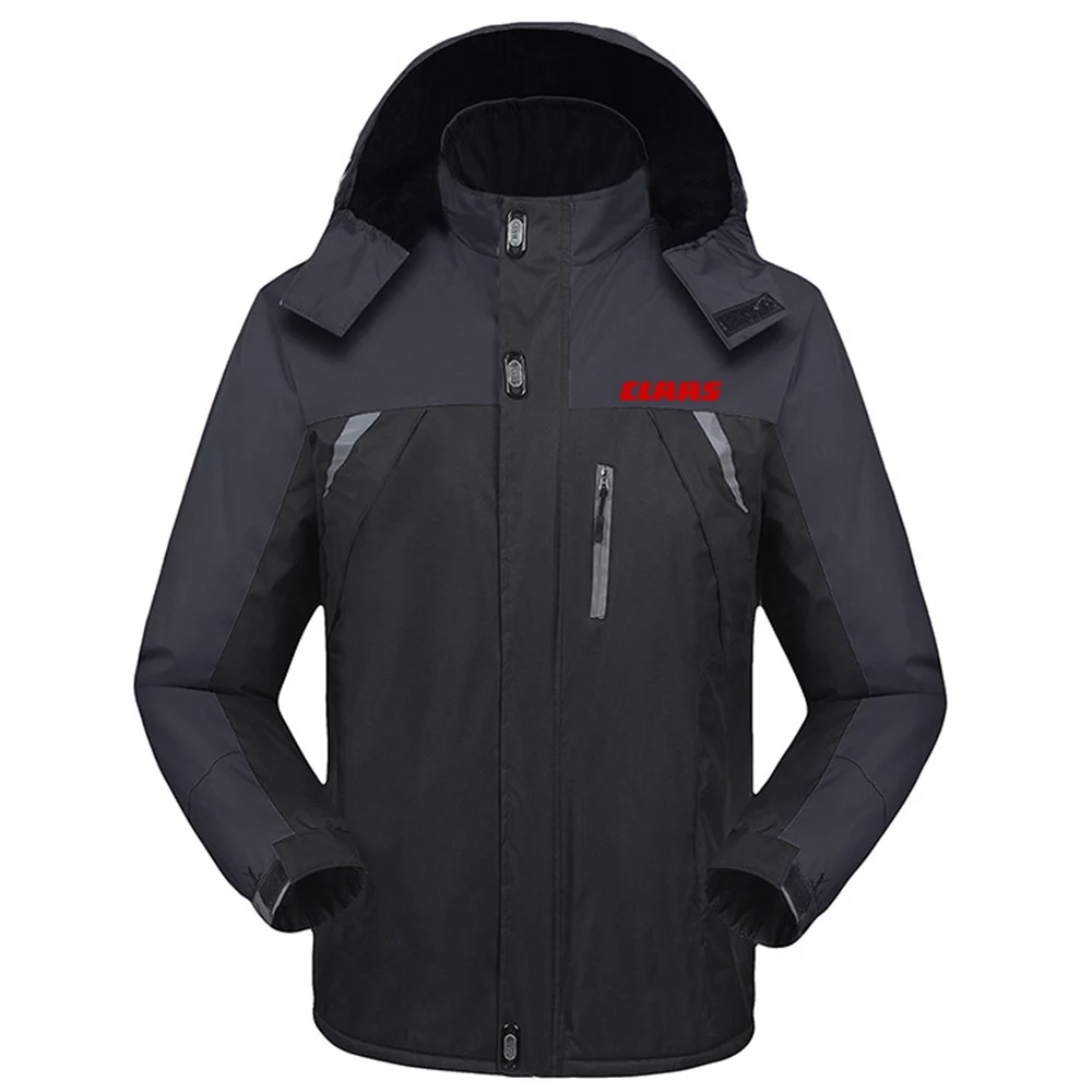 2023 New Men's CLAAS Printing Fashion Casual Zipper Hoodies Cotton Winter Warm Jackets Harajuku Mountaineering Clothes Coats 5
