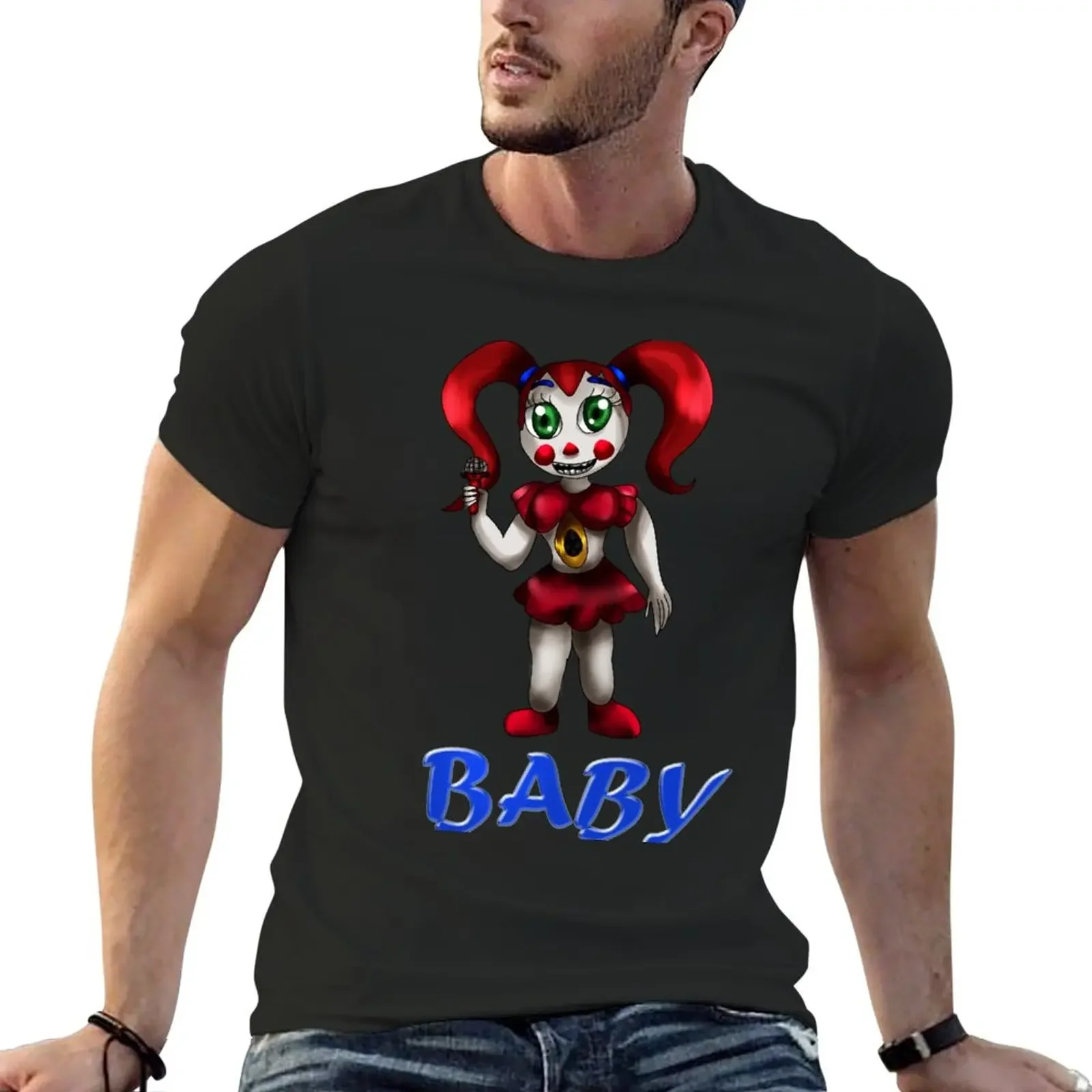 

Sister Location: Circus Baby T-Shirt heavyweights graphics clothes for men