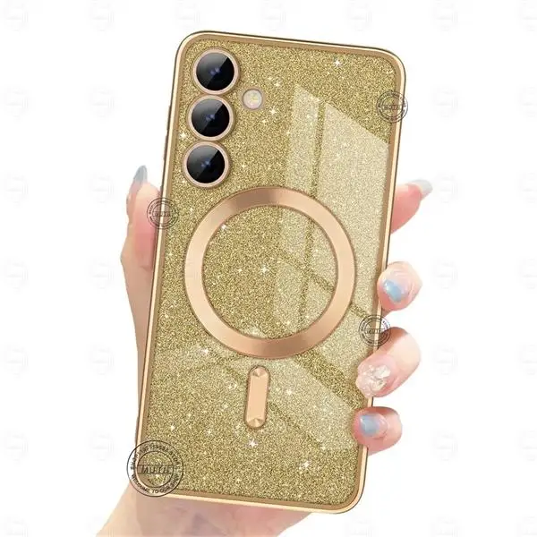 Glitter Bling Magnetic Wireless Case Cover - Ultra Bright Design