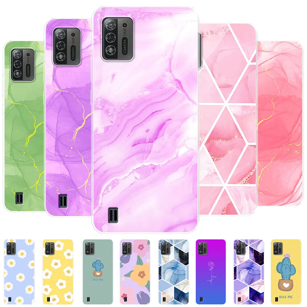 Per Zte Blade A52 Lite Custodia Morbida Cover Posteriore In Silicone Per Zte Blade A52 Funda Coque Per Zte A52Lite Clear Bumper Shell