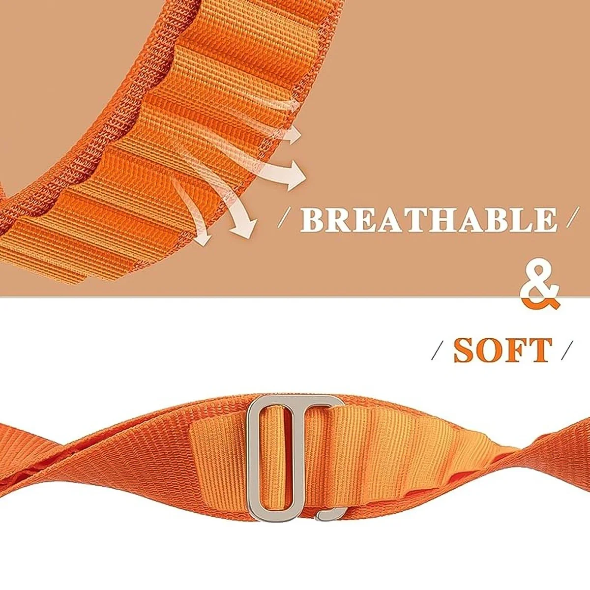 Alpine Loop Nylon Elastic Strap - Premium Bracelet Accessory