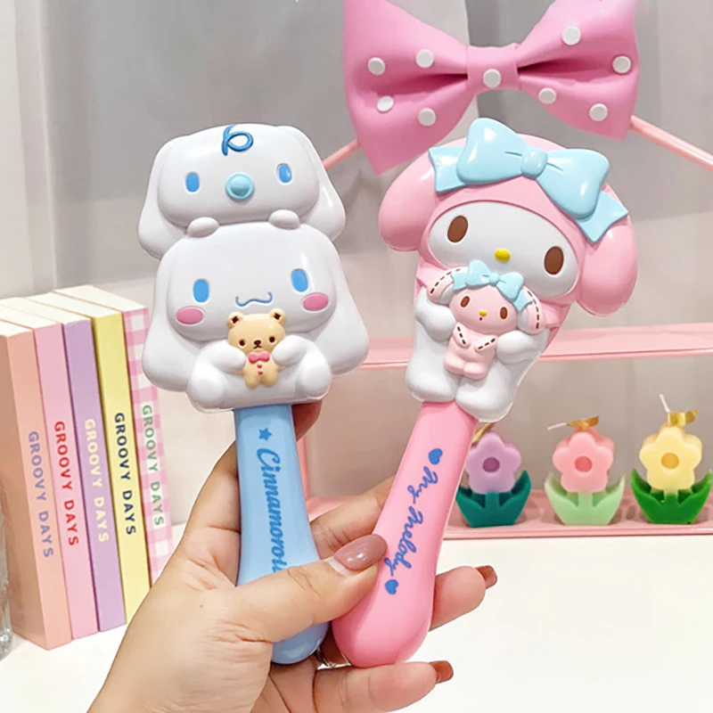 

Kawaii Sanrio Anime Comb Cute Pochacco Kuromi Hello Kitty Ins Cartoon Sweet Versatile Fashion Air Cushion Comb Gifts for Girls