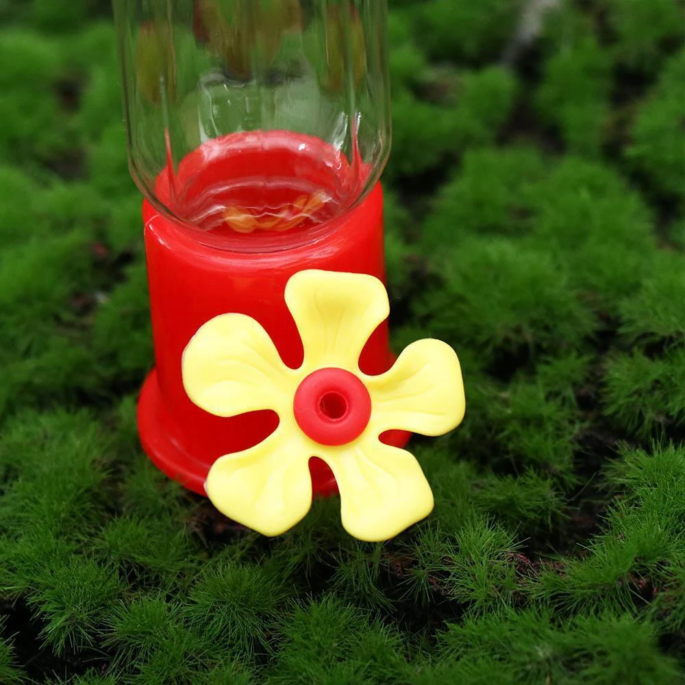 90ML Hummingbird Feeders Portable Transparent Hanging Bird Feeders Removable Lightweight Water Bowl Garden bird feeder