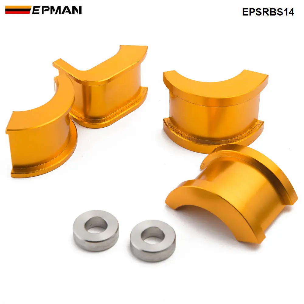 Steering gear rack bushing Aluminium Offset Steering Rack Bushes For Nissan Silvia S14 S15 200SX EPSRBS14