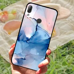 Black Cute Soft Silicone Phone Back Case Bumper Cover for Lenovo K5 Pro (17)