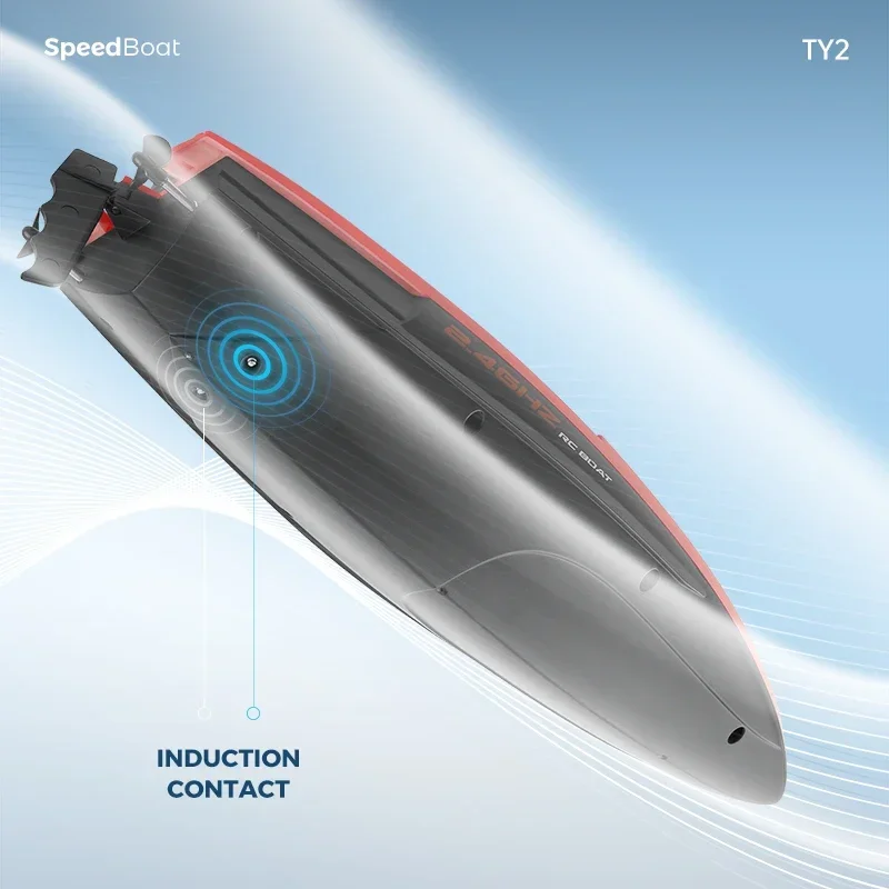 Rechargeable RC Speedboat Toy with ABS Material for Kids