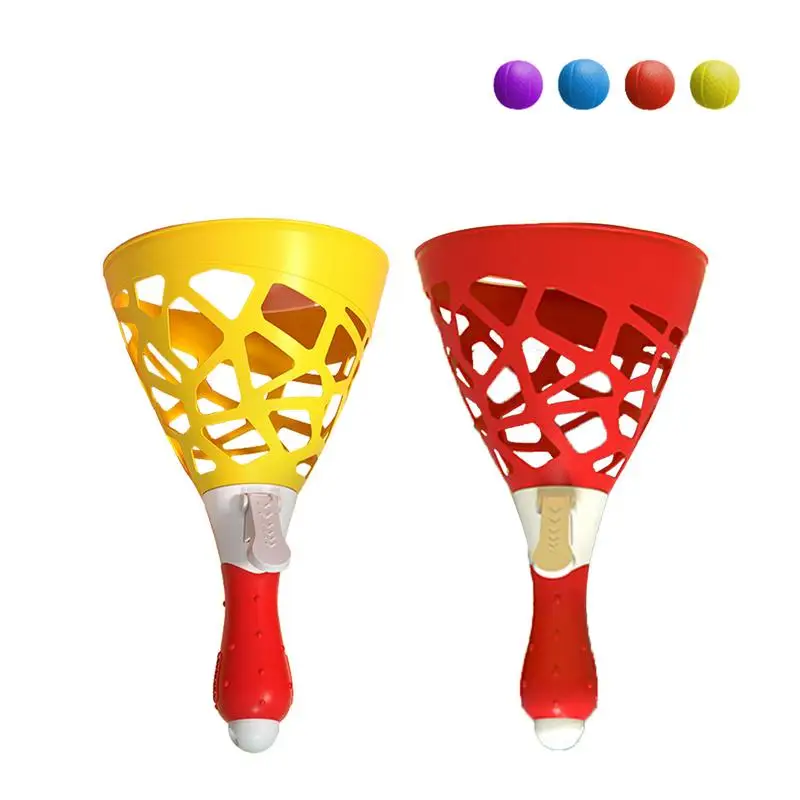 

Pop Catch Ball Game Garden Outdoor Sports Game Toy Safe Outdoor Girl And Boy Double Toy Durable Summer Beach Games