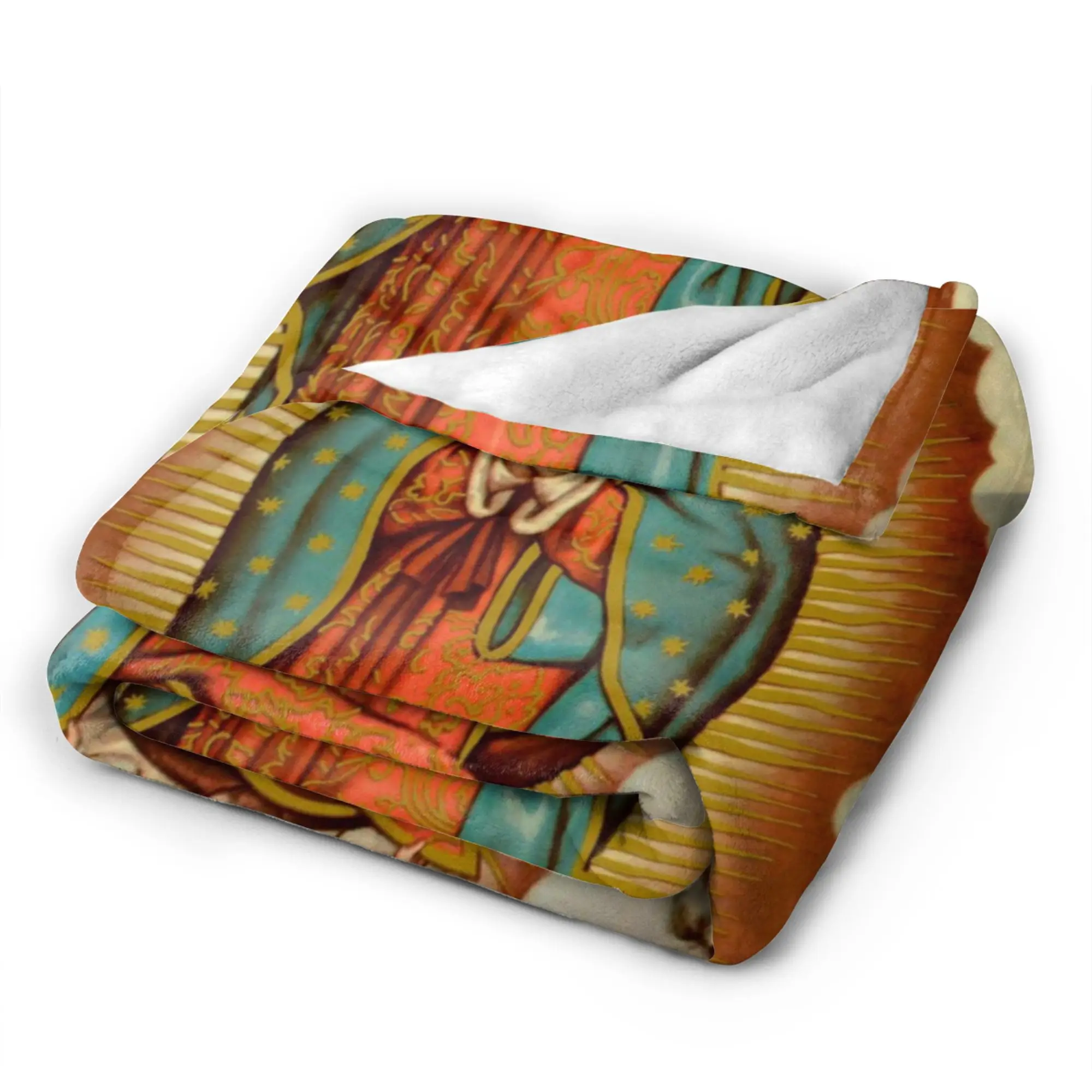 Guadalupe Virgin Mary Blanket 3