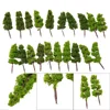 20pcs Model Trees Train Artificial Miniature Tree Scenery Railroad Decoration Building Landscape Accessories Toys For Kids 3