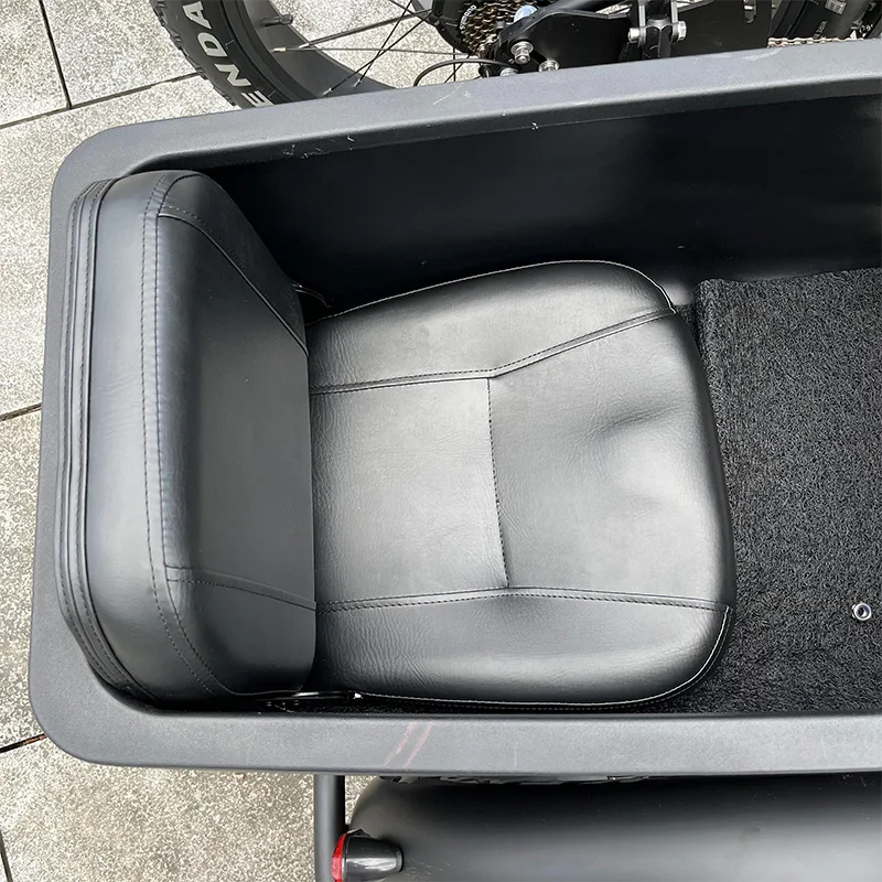 Side Car Fat Pedelec Customize 1000w E-Bicycle Sidecar Electric Bicycle Vintage E Bike 750w Retro Kid Delivery Trike