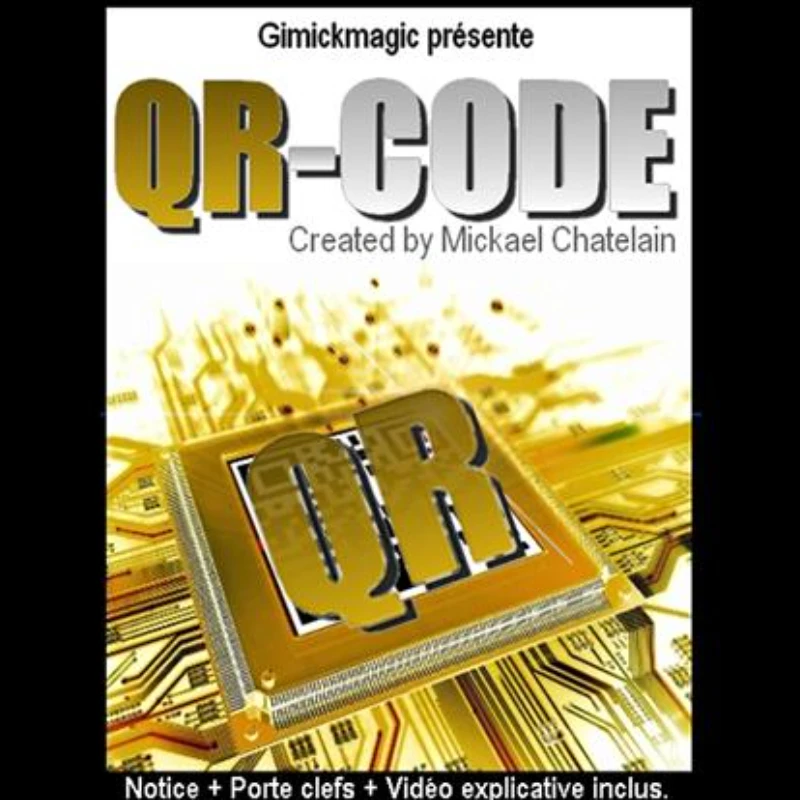 

QR Code By Mickael Chatelain Close Up Street Mentalism Classic Card Comedy Magic Tricks Illusions Gimmick Magician
