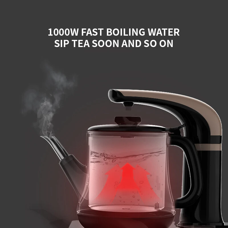 Electric kettle intelligent automatic water filling tea tray electric tea pot electric tea stove kettle tea set 3