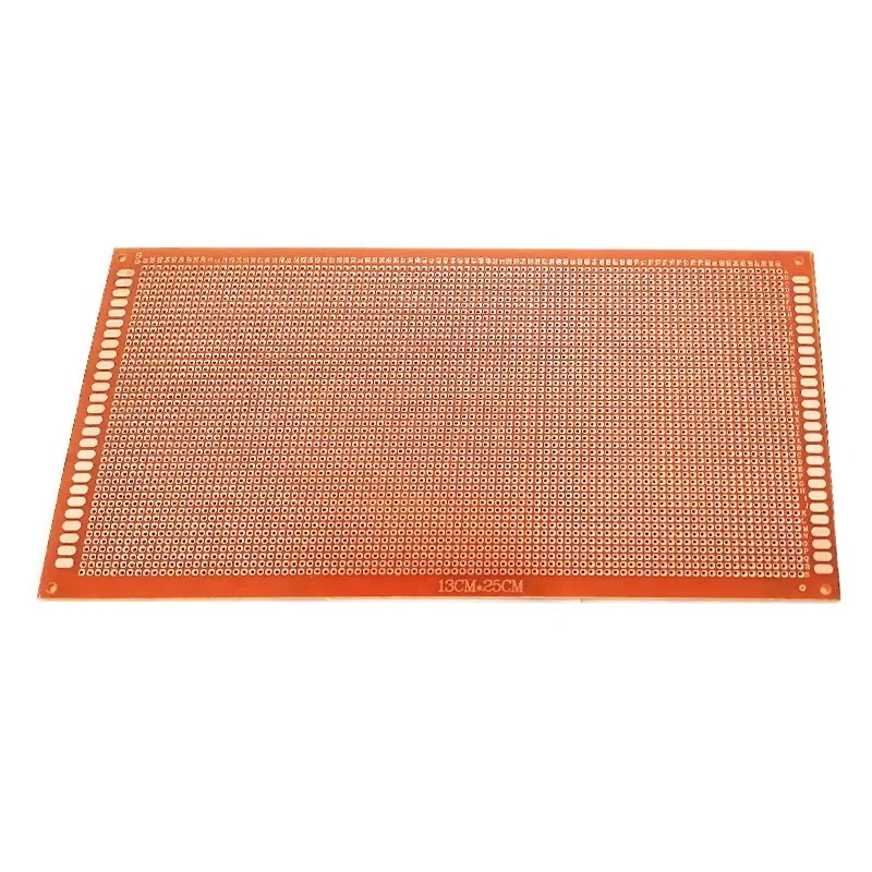 PCB13x25CM 13*25CM Single Side Prototype 2.54MM PCB Breadboard Universal Experimental Bakelite Copper Plate Circuirt Board