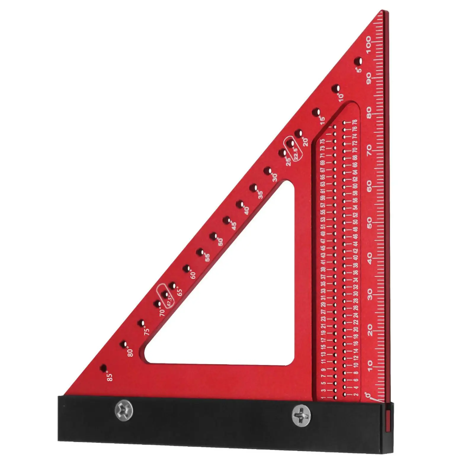 Triangle Angle Ruler Line Ruler Multifunctional Professional Woodworking Square