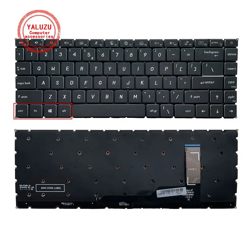 

New US English Laptop Keyboard For MSI Prestige 15 A10 A10SC MS-16S3 MS-1551 MS-14C1 MS-14C2 A10SC-219CN A10SC-220CN V190622AK