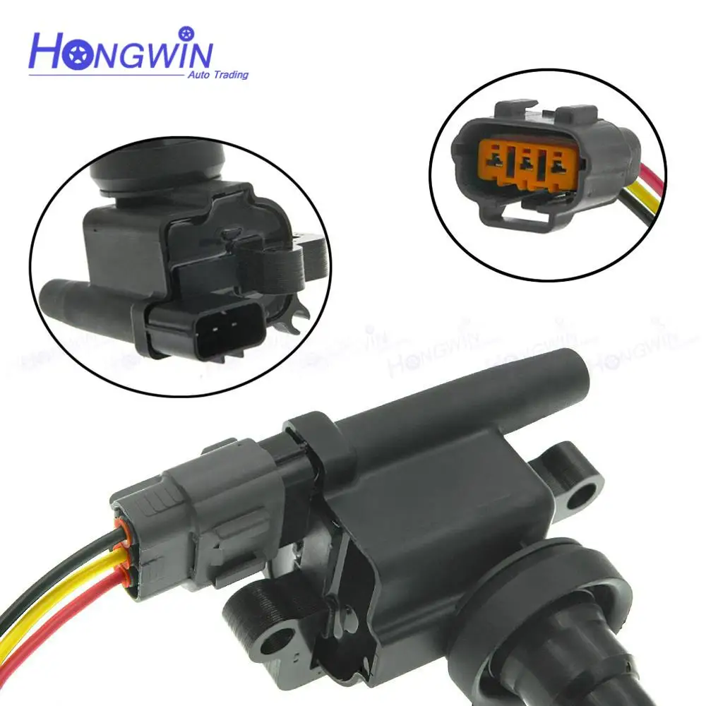Ignition Coils Fits Mitsubishi Space Star Lancer 1.6L Mirage V 1.3 4Cyl 1.3L 1.6L 1.8L 2.0L 4G18 099700048 MD362903 ignition coil igniter car ignition parts ignition device