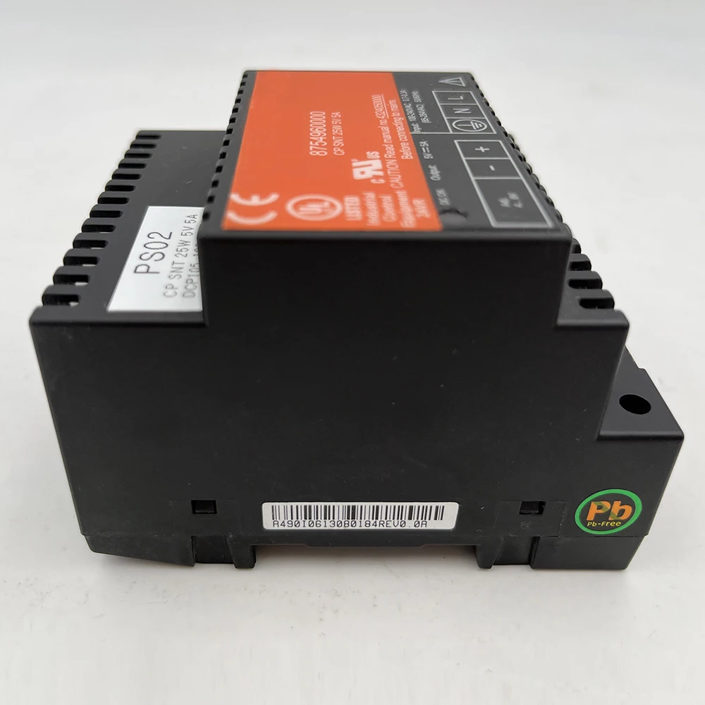 8754960000 For Weidmuller Power Supply CP SNT 25W 5V 5A