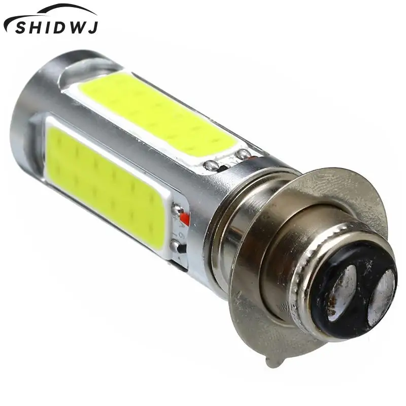 1PC H6M PX15d P15D25-1 E401 White COB LED Motor Bike/ATV Headlight Bulb Fog Light High Quality