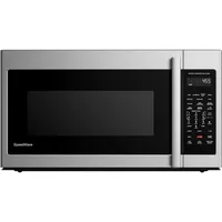 Galanz GLOMJB17S2ASWZ-10 30" SpeedWave Over The Range Microwave Oven, True Convection & Sensor Technolog 2