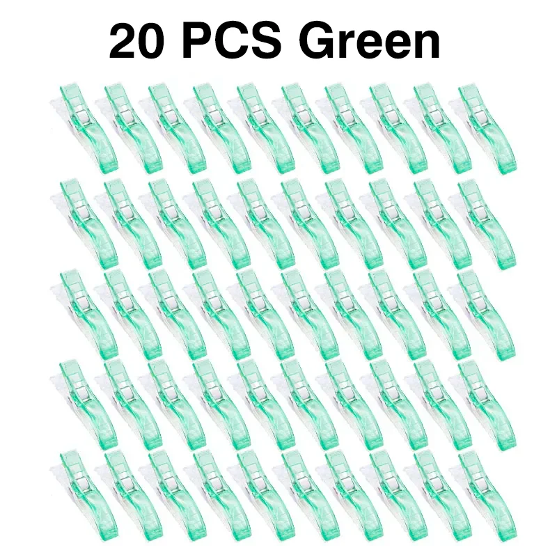 20Pcs Big Green