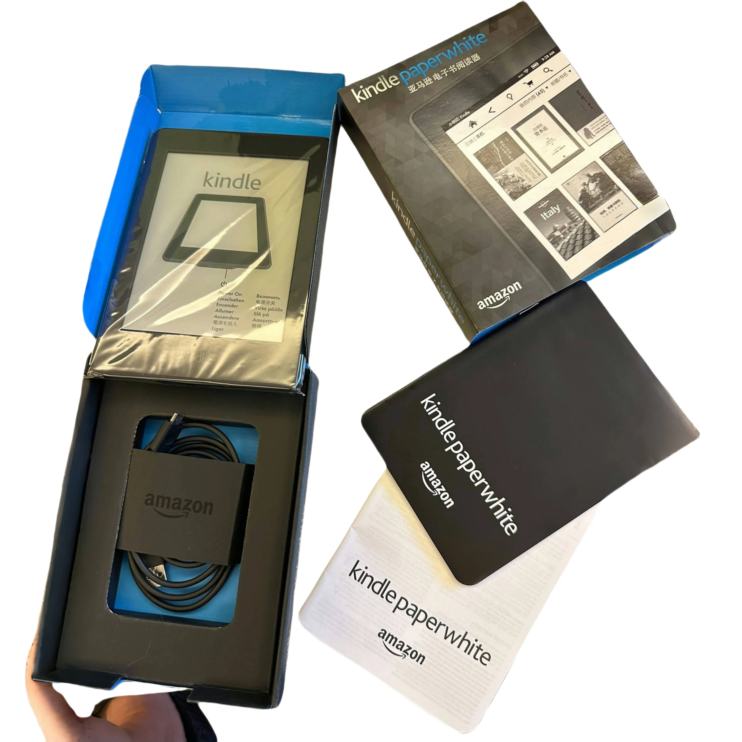 New Kindle Paperwhite 7 With Box E-book Reader Built in Light 6 Inch 4GB Ebook E-ink Book for Kindle Kobo