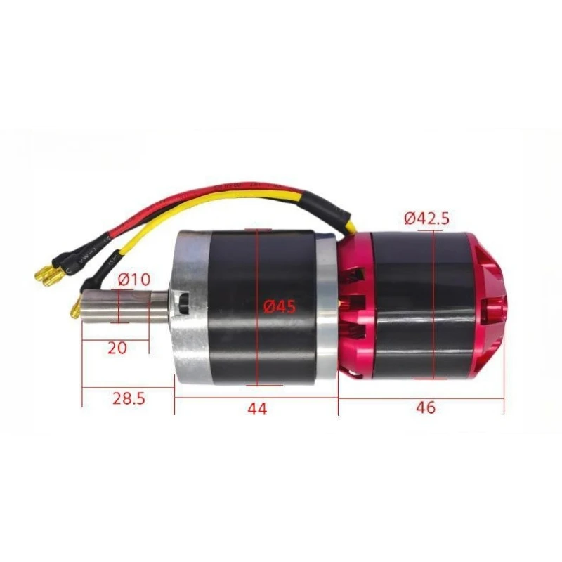 Gros plan sur les engrenages internes du moteur électrique 12V DC, conçu pour une haute fiabilité en robotique.