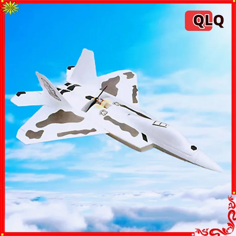 

F22 Remote-controlled Model Raptor 64mm Ducted Waist Thrust Dual Power Remote-controlled Aircraft Epo Fighter Fixed Wing