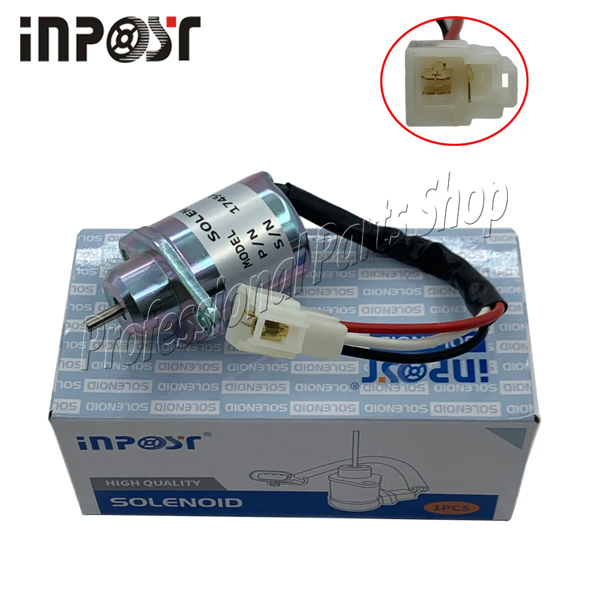 

Новый соленоид отключения 17454-60010 12 В для Kubota B1700E 16616-60015 SA-4569-T