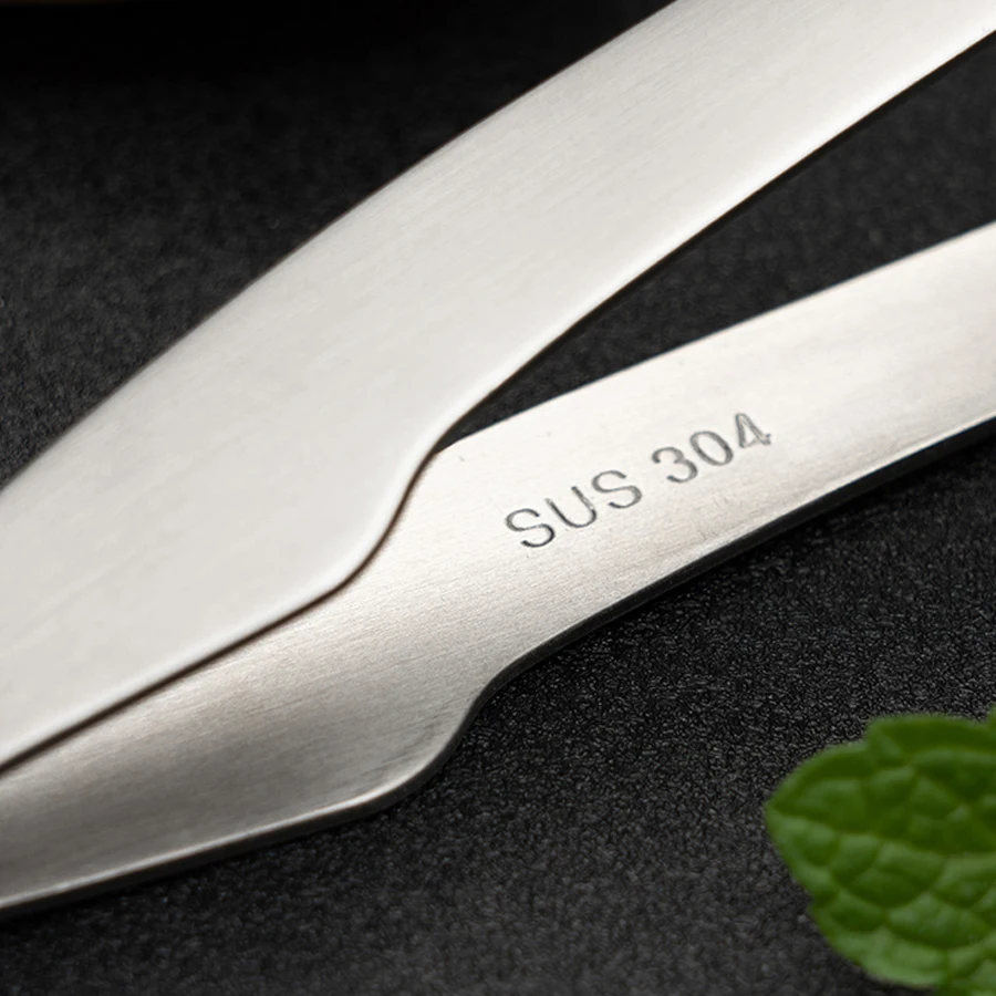 Food Tongs Stainless Steel BBQ Steak Grilling