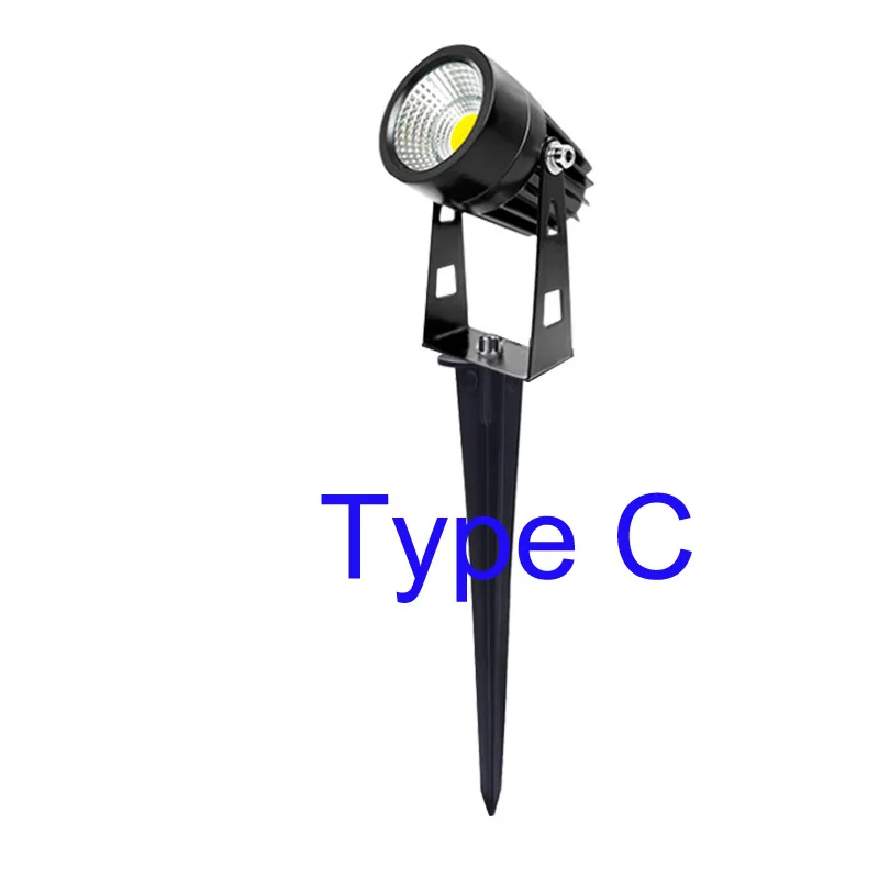 3W 5W 10W 15W 20W Outdoor LED COB Garden Lawn Lamp Light LED Light Path Landscape Waterproof IP65 Spot Bulbs AC110V 220V DC12V