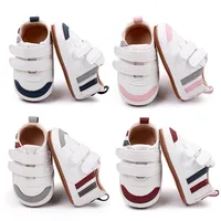 Fashion Baby Shoes Children PU Leather First Walkers Kids Sneakers Soft Rubber Sole Infant First Walkers For Boys Girls 1