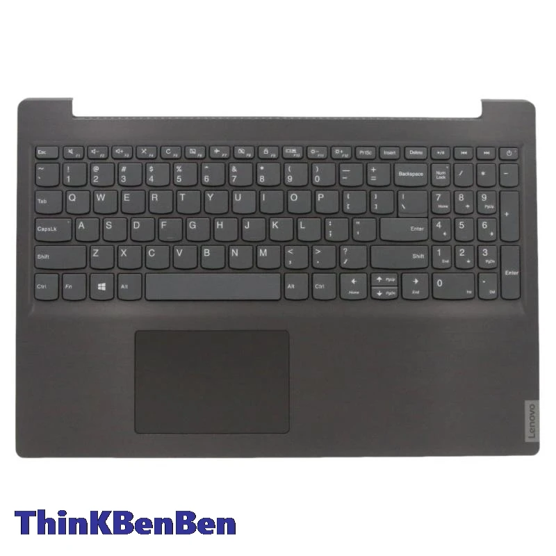 

Английская клавиатура IMR железная серая Верхняя панель с подставкой для рук чехол для Lenovo Ideapad S145 15 340C 15 V15 5CB0W44125