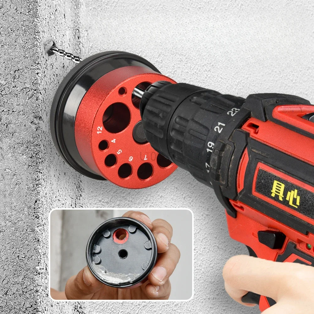 

Пылесборник для электродрели, пылеуловитель с 9 отверстиями для дрели и молотка, пылесборник, электроинструмент, пылезащитное устройство для сверления