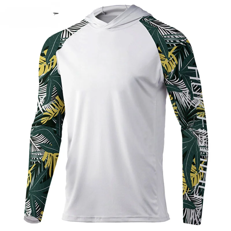 

Мужская одежда с капюшоном для рыбалки, высокопроизводительная одежда, мужская футболка, Толстовка для рыбалки Tops