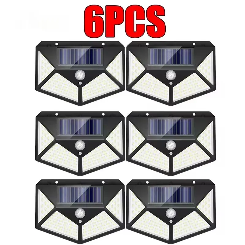 6Pcs-100LED