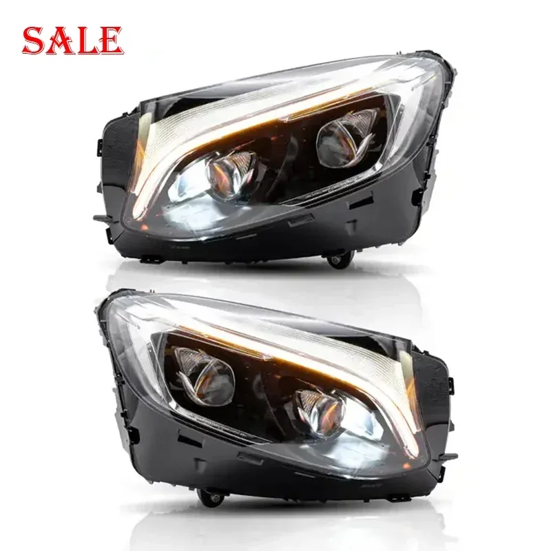 

LED Headlights Fit For Mercedes Benz GLC W253 GLC200 GLC260 GLC300 2016-2019