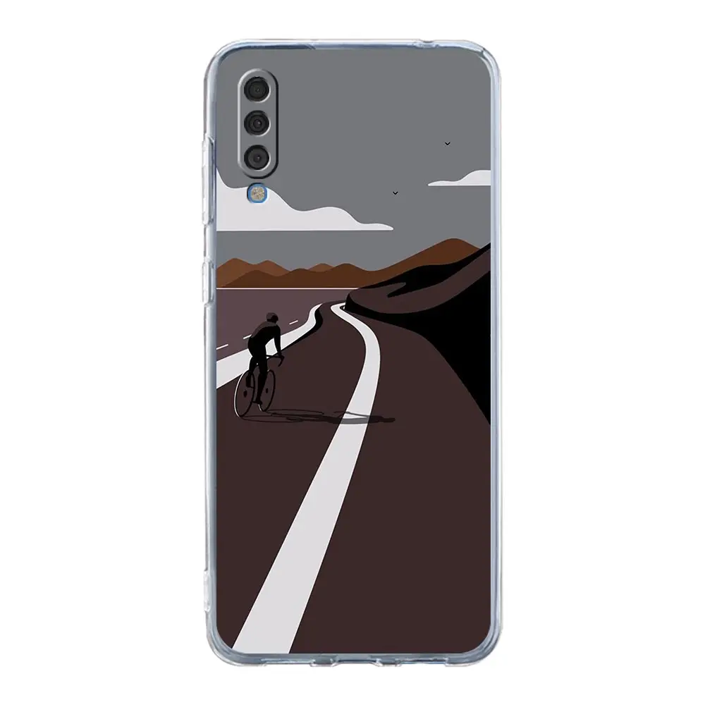 Protective Bicycle Exercise Themed Phone Case with French Design