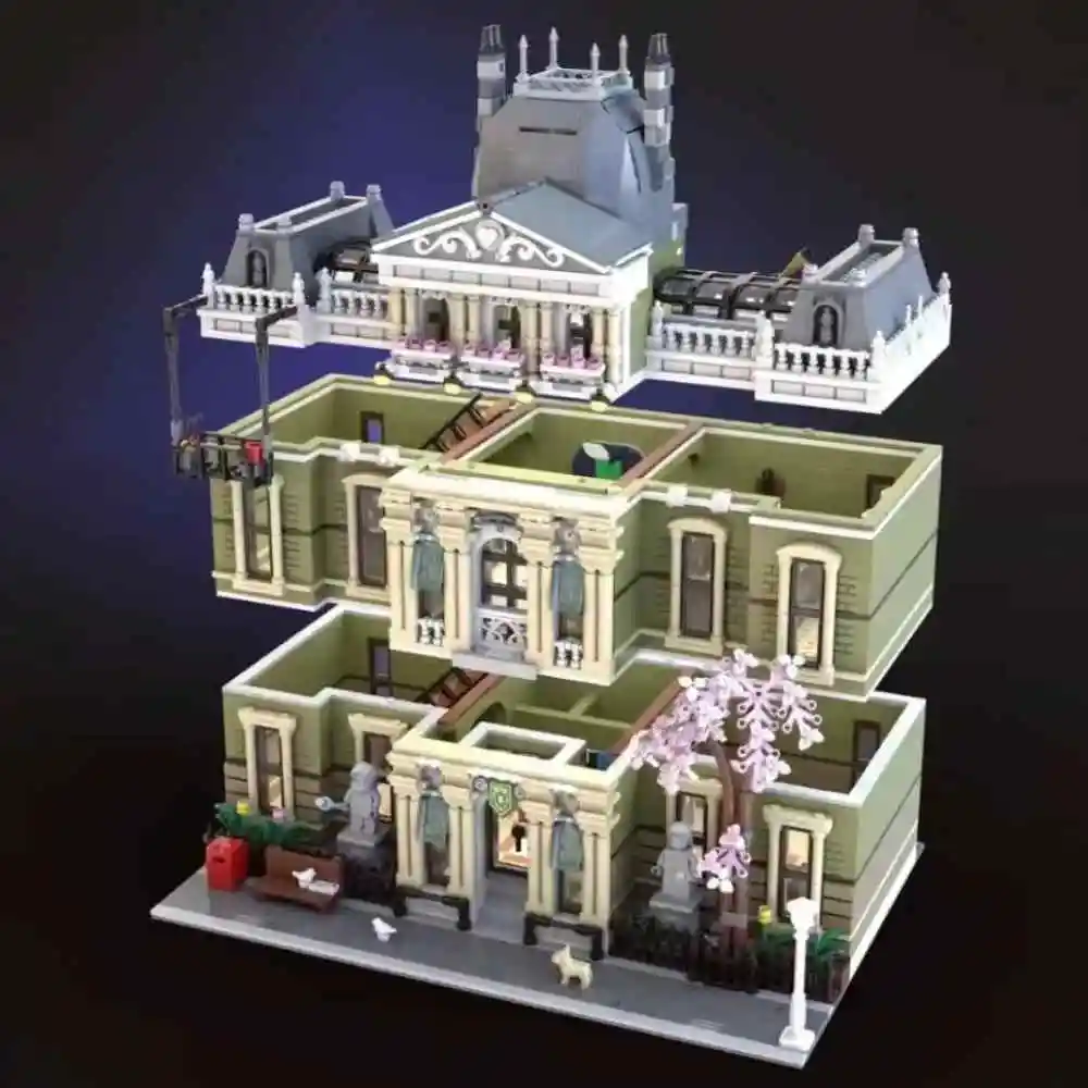 New Icons Natural History Museum 10326 Biggest Modular Building Set Architecture Street View Building Blocks Toy Kids Gift 5