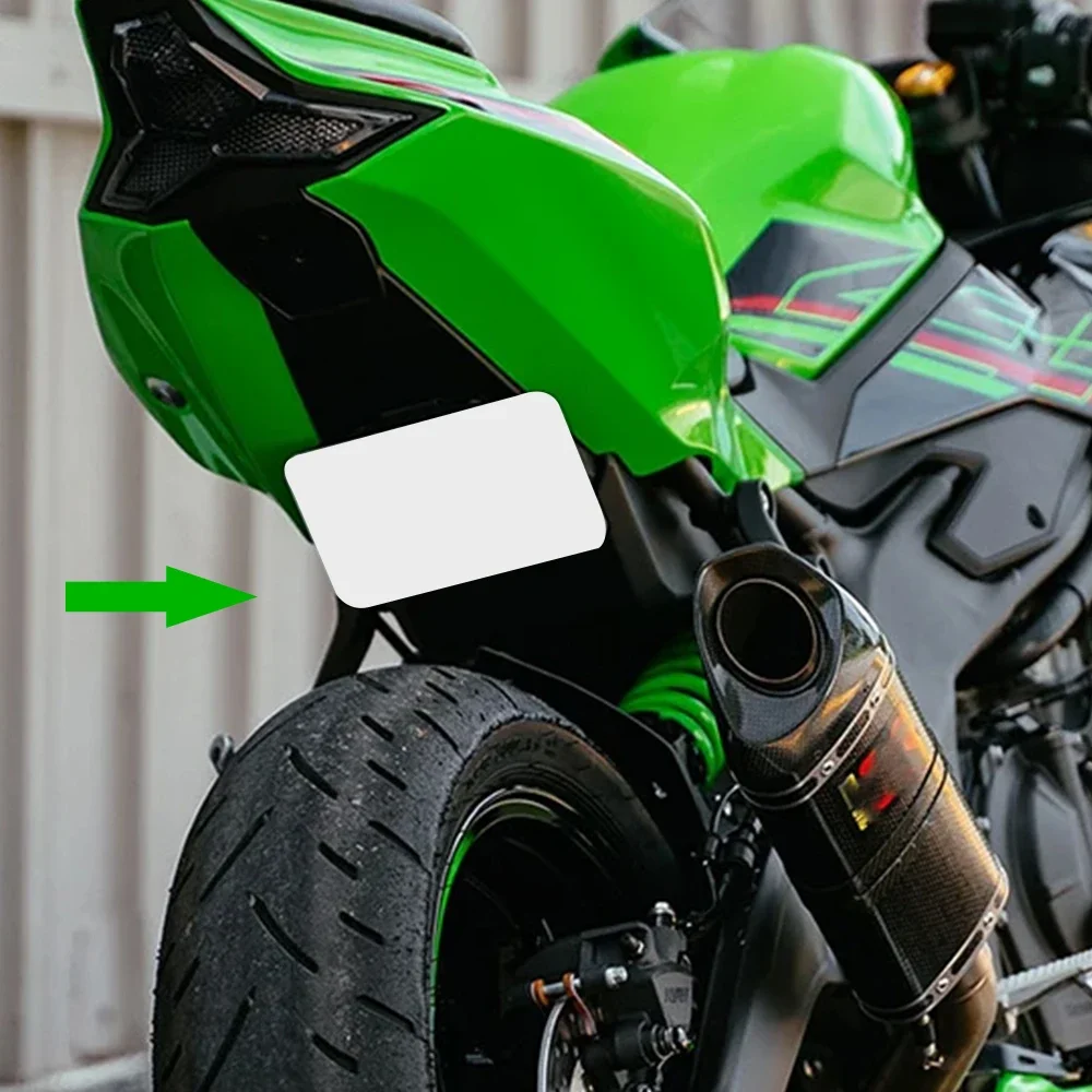 가와사키 닌자 ZX-6R 636 2024+용 가와사키 닌자 ZX-6R 636 번호판 홀더 로우 마운트 펜더 제거 브래킷