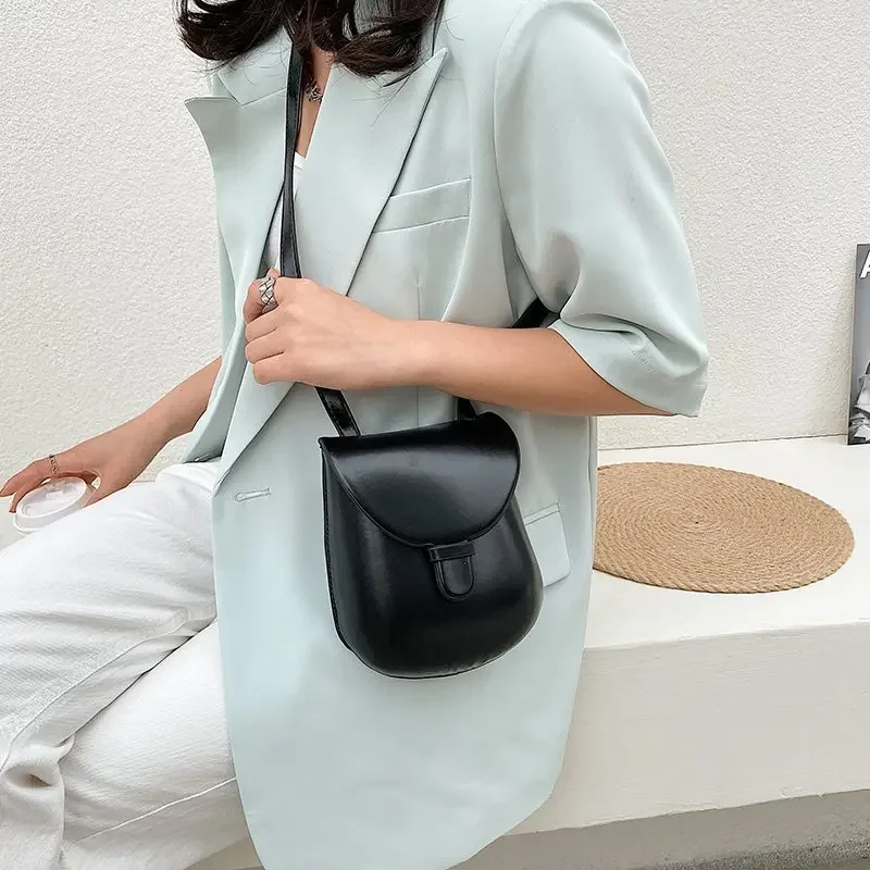 Leather Shoulder Bag Pu Crossbody Bag Crossbody Bag New Women's Handbags Large Capacity Shoulder Bags Fashion Small Crossbody Bags Hard Pu Leather Messenger Handbags for Women