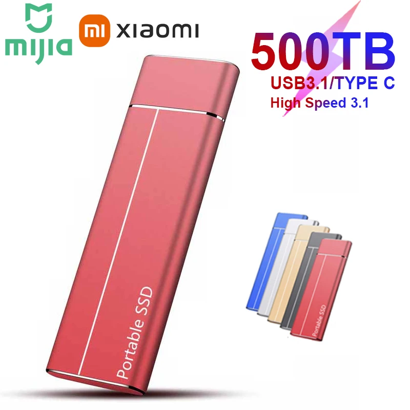 Xiaomi MIJIA Portable SSD High-Speed SSD 1TB 2TB 4TB 16TB External Hard ...