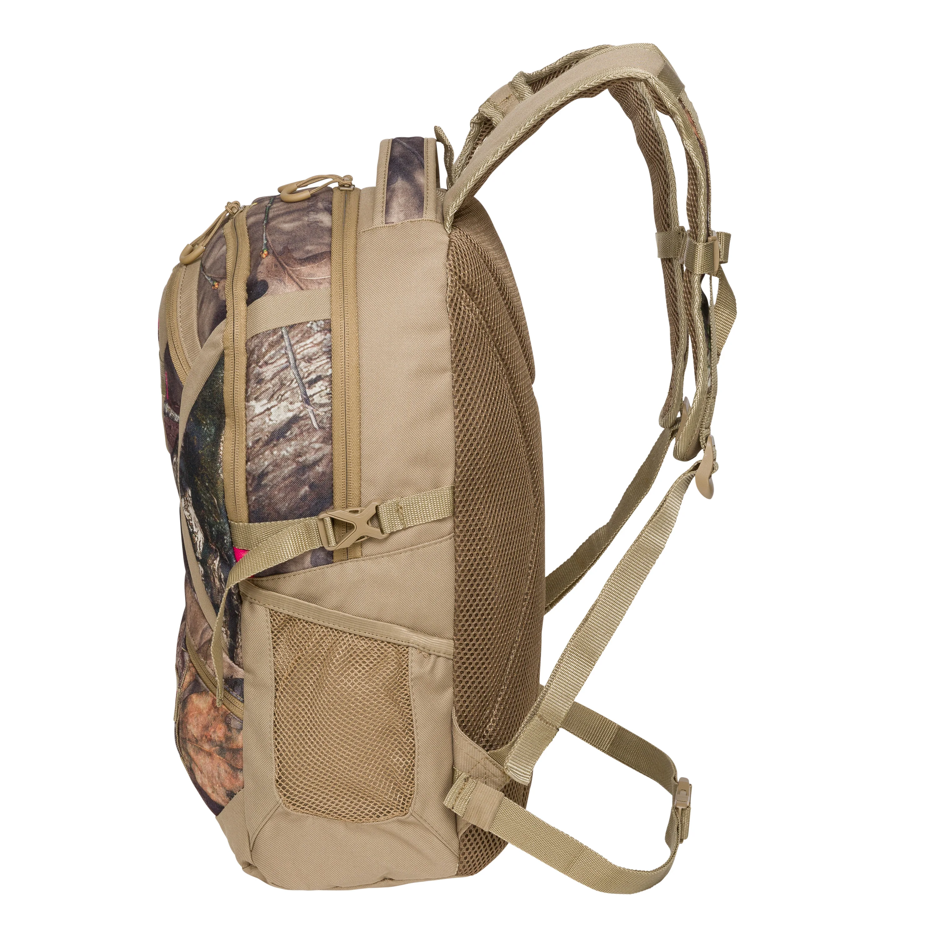 Binocular Bag Realtree Edge Unisex Adjustable Harness Stowable Cleaning Cloth Ventilated Design Rear Pocket Mesh Side Pockets 2